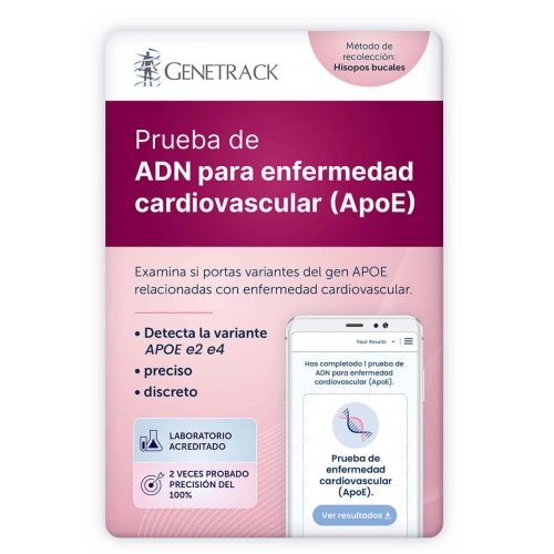 genetrack dna cardiovascular apoe test sp