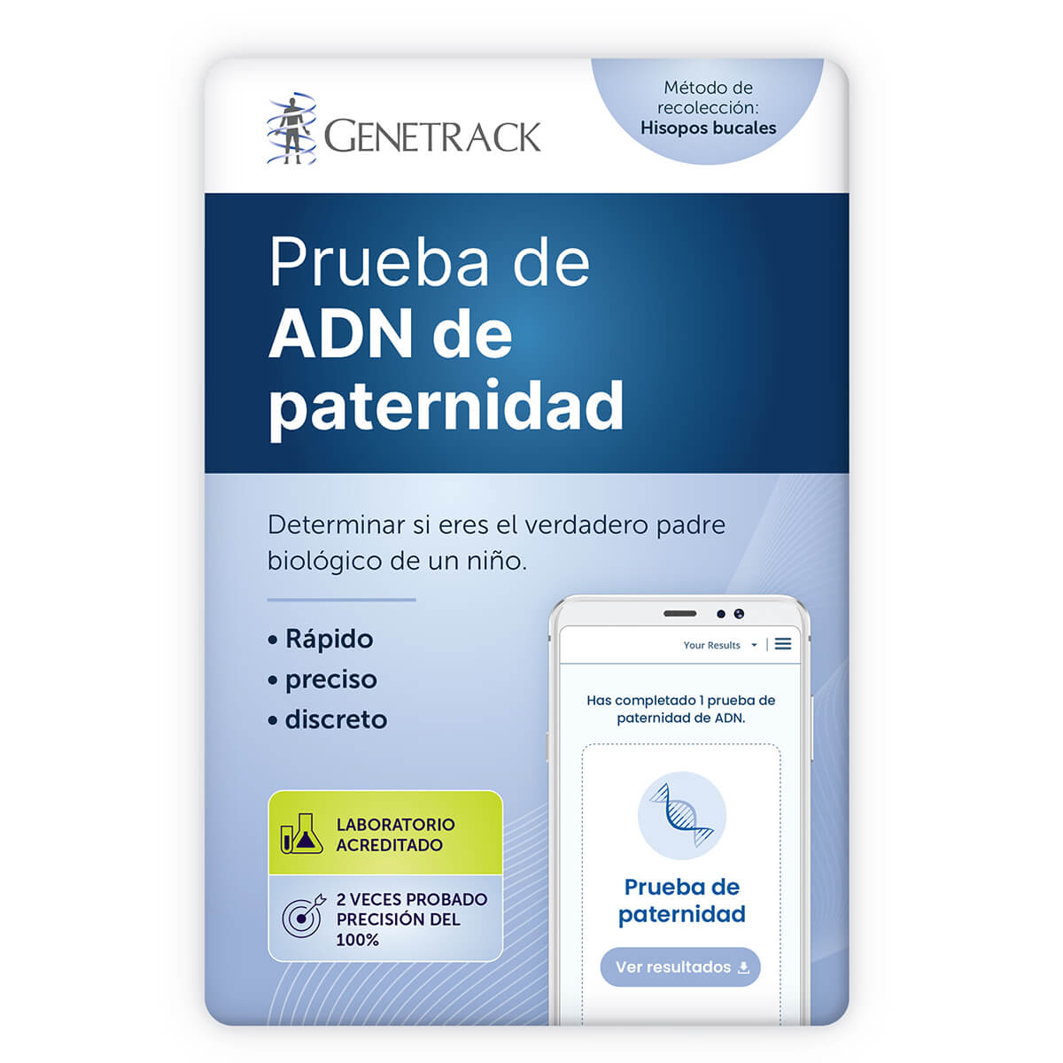 genetrack dna paternity test sp